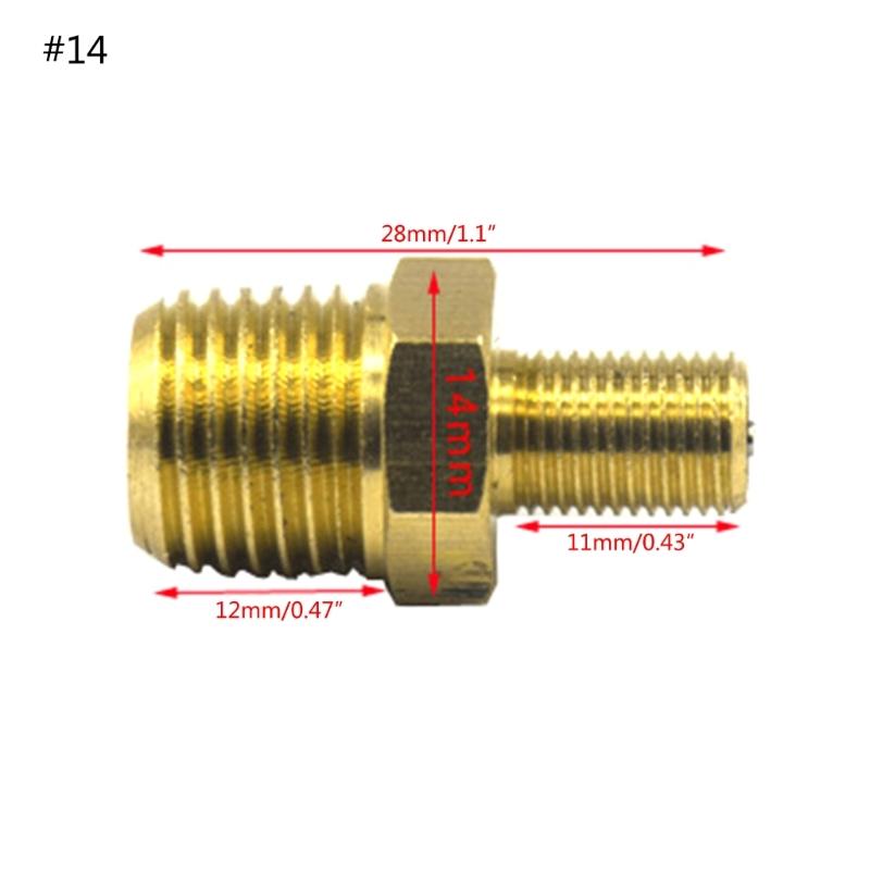 Halten Sie Ihr Druckluftwerkzeug mit unserem 1/4" MNPT Tankventil aus Messing am Laufen.