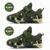Scarpe da Corsa Camouflage per Bambini Ragazzi Ragazze - Sneakers Atletiche in Rete Traspirante con Velcro per Esterno