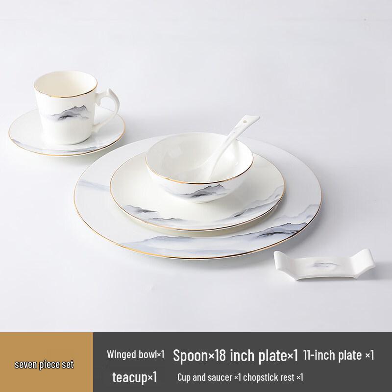 Elegant Oriental Bone China Dinnerware Set