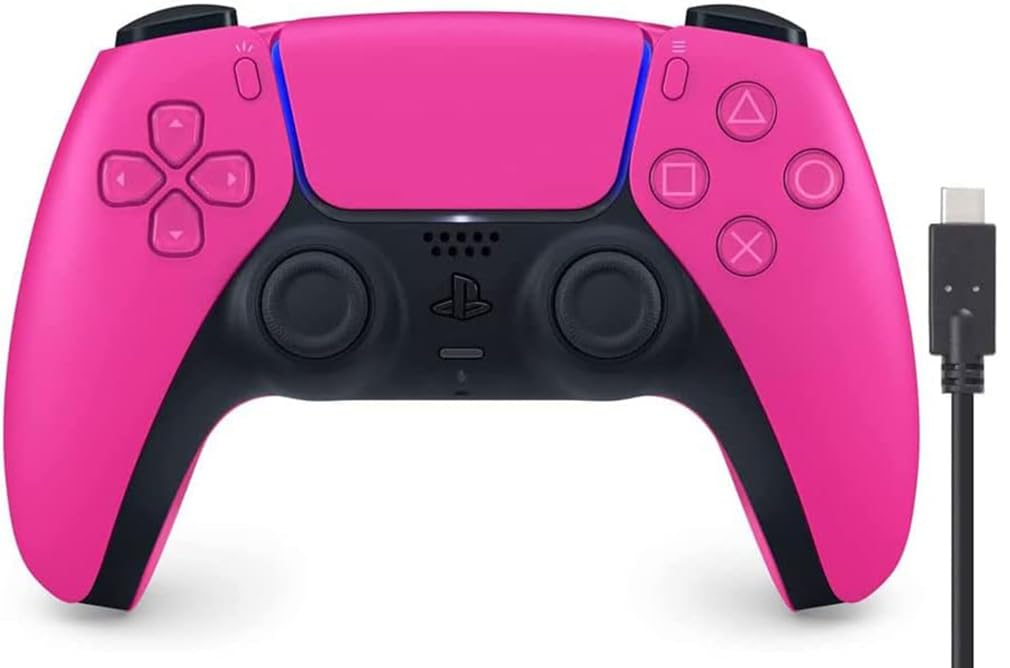 

DualSense Wireless Controller Nova Pink Controller Charging Cable for PS5 3m [Genuine Product] (CFI-ZCT1J03)