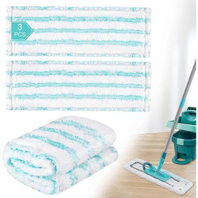 3er-Pack Ersatz-Moppbezüge für Leifheit Profi XL Micro Duo / Profi XL Cotton Plus All-Boden-Moppgriffe, entfernt Flecken schnell und effizient