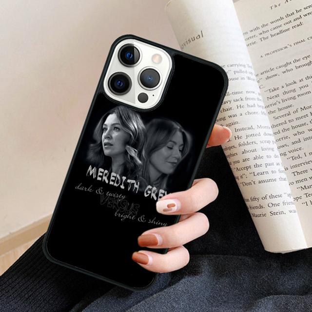 American TV Greys Anatomy Phone Case Back Cover for iPhone 17 Air 16 15 14 13 11 12 Pro Max Plus Fundas Coque
