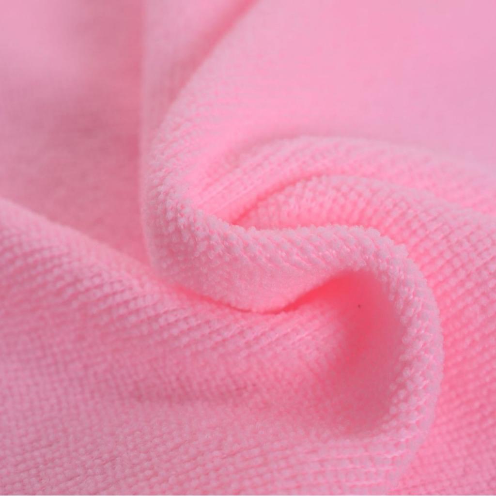 Microfiber Small Towel 25 * 25 Kindergarten Baby Hand Wipe Small Square Towel Plain Color Soft