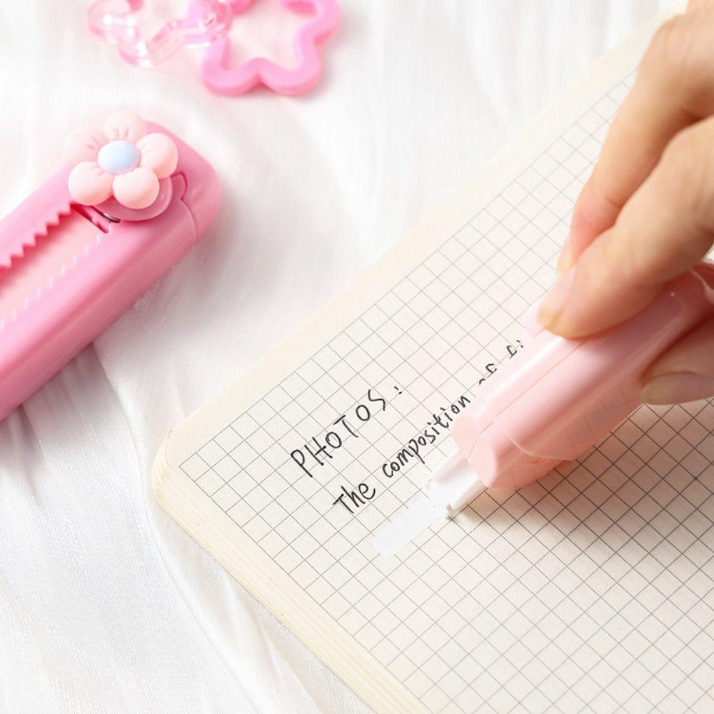 High Quality 7-in-1 Stationery Set Flower Series Kit Gel Pen Pencil Eraser School Supplies