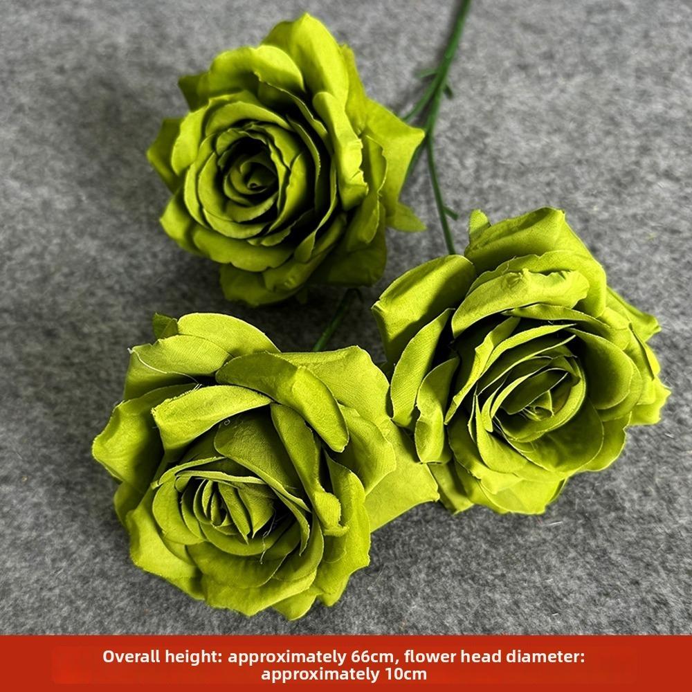 

Multistyles Garden Colorful Rose Silk Flowers Backdrop Row Wedding Green Leaf Elegant Stage Aisle Floor Floral Decor