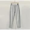 Stand-up Banana Pants, Loose Wide-legged Couple's Silhouette Scimitar Pants, Solid Color Casual Sweatpants, Korean Style Trend