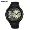 SANDA Digital Watch Men Military Army Sport Quartz Wristwatch Original Top Brand Luxury LED Waterproof Male Electronic Clock 763