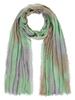 Women's Scarf With Delicate Stars Green Passigatti