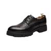 Men's shoes business dress leather shoes men's British style retro lazy shoes small leather shoes one pedal casual shoes