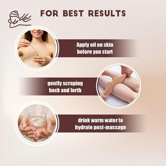 Masážní nástroje Wood Therapy, Dřevěný lymfodrenážní masážní přístroj, Dřevěné škrabací nástroje Gua Sha, Nástroje na tvarování těla pro Maderotherapii,