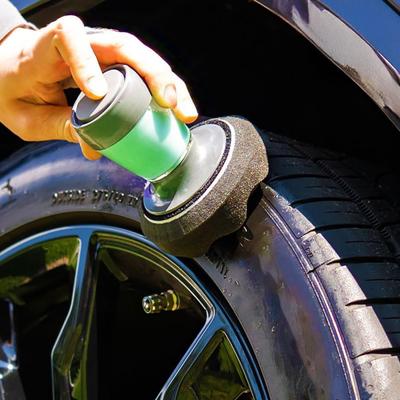 1/2Pcs Tire Shine Applicator Reusable Foam Car Truck Tire Dressing Applicator No-Drip