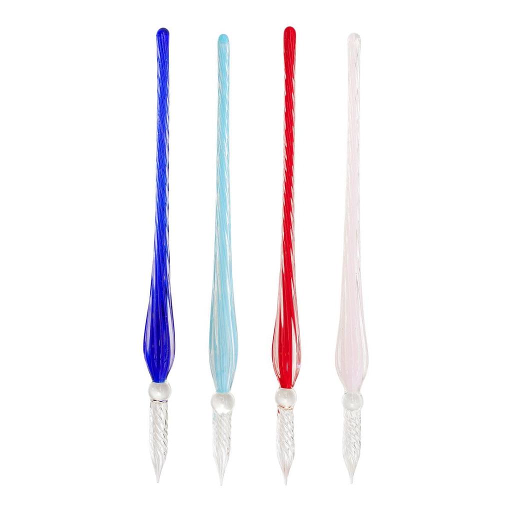 Herbin Glass Sky Founded in 1670 by a Traditional French HERBIN Includes Nib Adjustment File Pen, Bonbon, Blue, Handcrafted, Brand, hb21812,