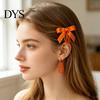 Gothic Lolita Hair Pins Halloween Skeleton Hand Bow Hairpin, Retro Skull Claw Clip for Women Statement Accessories Girls Girls, Style Decorative