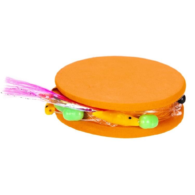 10 Stück Große Größe Angel- und Rigging-Schaumstoffspulen-Kombination für Schnur-Vorfach-Organizer Aufbewahrungszubehör Zufällige Farbe