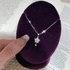nickel silver plated real gold star necklace