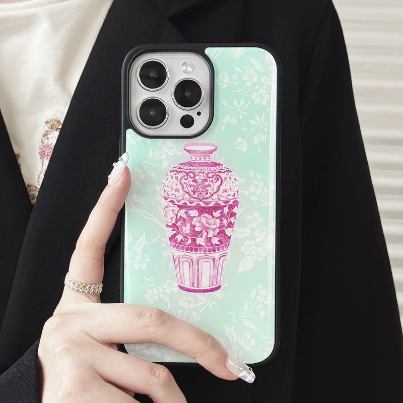 Zhitai pouzdro na telefon ve starobylém stylu pro iPhone 12/13/14 Pro Max/15 Pro