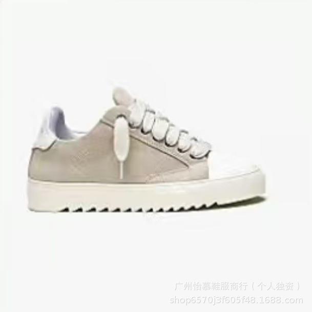 New Sports Shoes, Sports And Leisure Shoes, The Same For Men And Women, European, American High-End Heightening Sports Style Canvas Shoes 36 бежевый