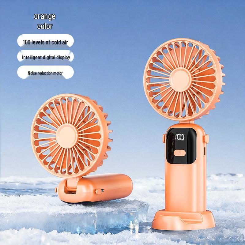 Portable Mini USB Fan with Cooling Ice Pack and Semiconductor Technology 61*58*172mm