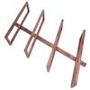 Rustic Wall Mounted Wine Rack Wine Bottle Holder Shelf for Household Dining Room Cabinet
