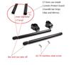 HANDLEBAR, 7/8", CLIP-ON, 35MM, Fork Tube, BLACK, CAFE RACERS, BOBBERS,Universal