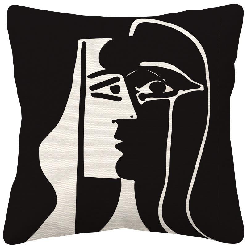 Henri Matisse Art Painting Cushion Cover Girl Flamingo Palm Leaf Throw Pillow Case Home Decor Living Room Decoration