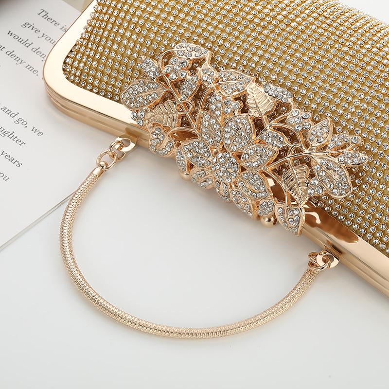 European & American Diamond Bling Evening Shoulder Crossbody Bag