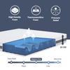 The White Stone Antibacterial Foam Mattress | Height 20 Cm | Hypoallergenic 3D Air Cover
