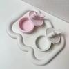 A Top Quality Creative Storage Box Silicone Mold DIY Crystal UV Epoxy Resin Bowknot Storage Box Molds Gift Box Jewelry Making