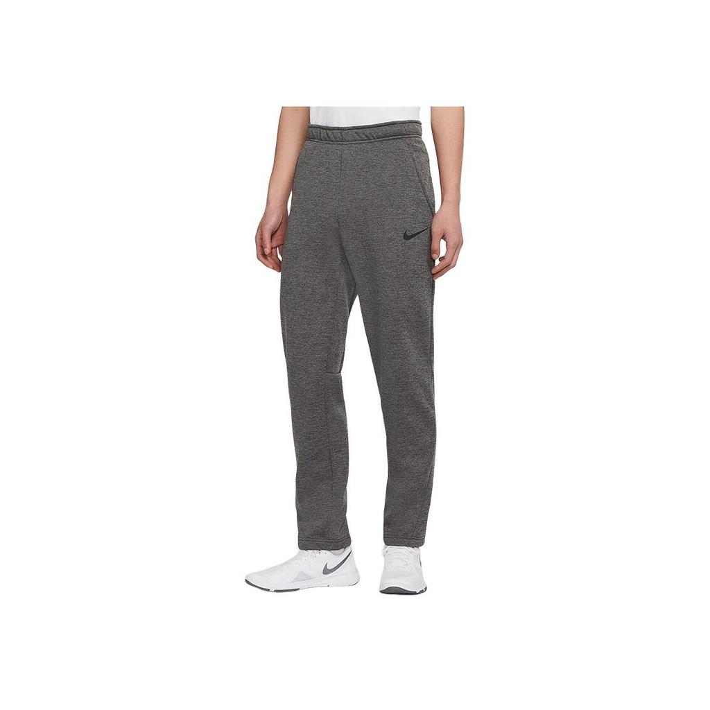 Nike Pantalones de Entrenamiento para Correr Cónicos Therma para Hombre Parte Inferior Carbón-Negro 932254-071