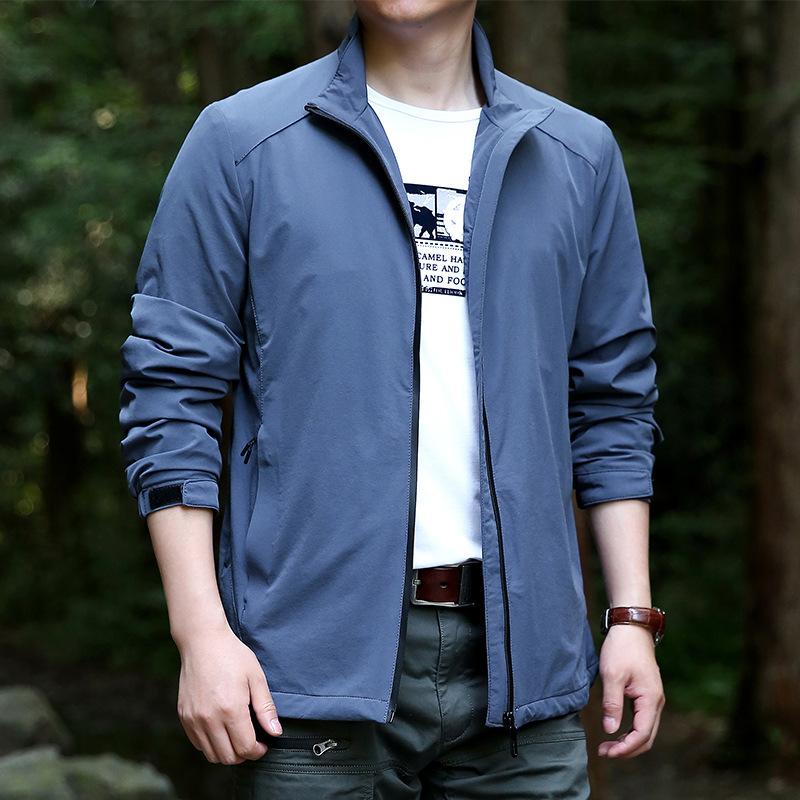 Men's High-end Windproof Jacket Spring and Autumn Coat Men's Outdoor Top Men's Casual Sports
