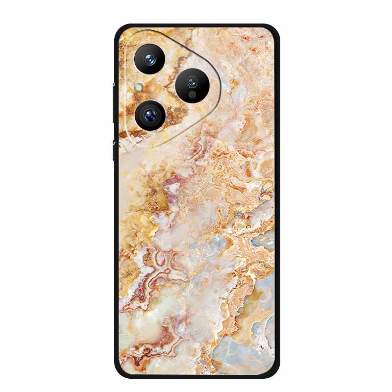 For Huawei Pura 80 5G Case Marble Granite Textured Soft Silicone TPU Phone Case For Pura80 5G Bumper Coque Mica Painted Cover