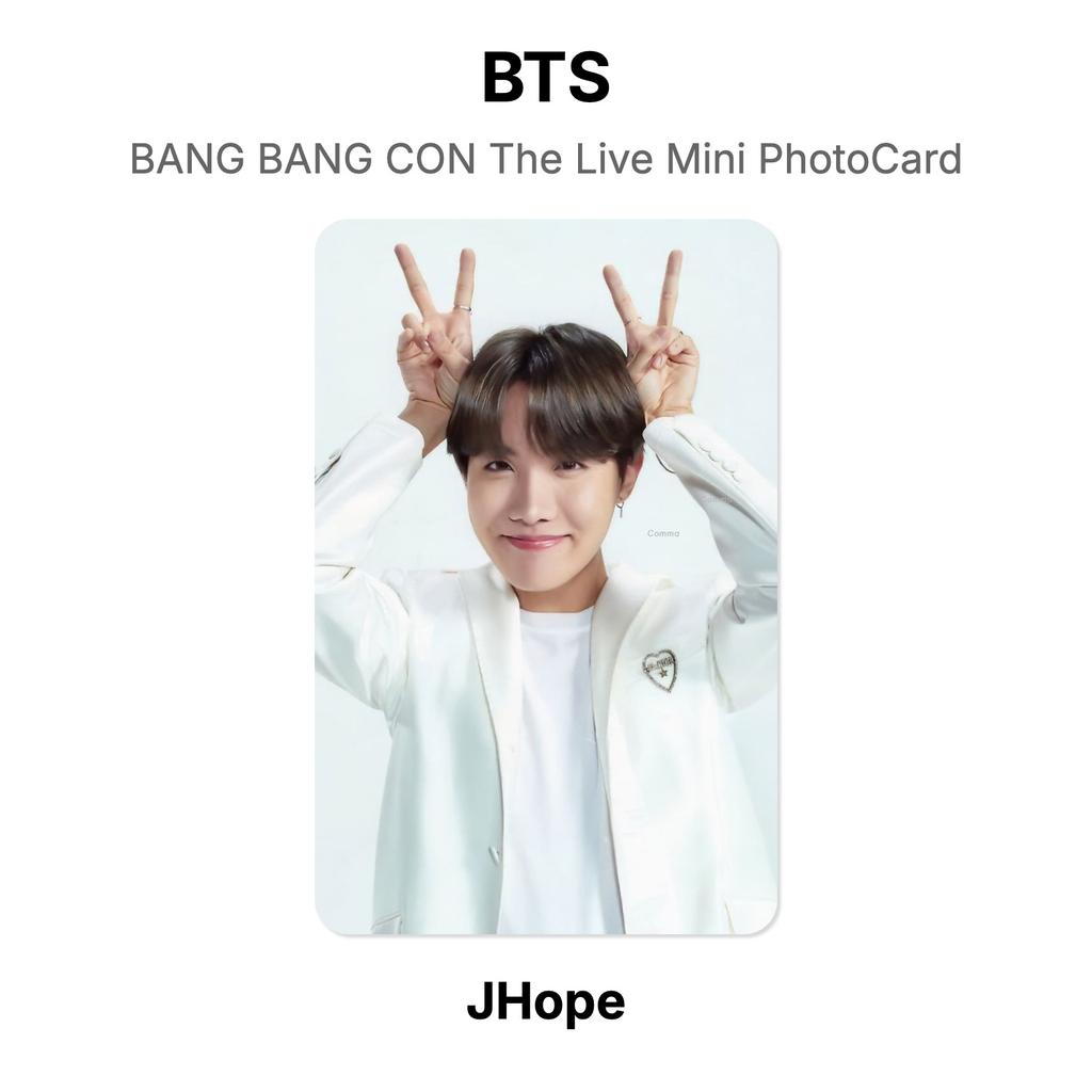 BTS BANG BANG CON The Live Mini PhotoCard Official Photocard