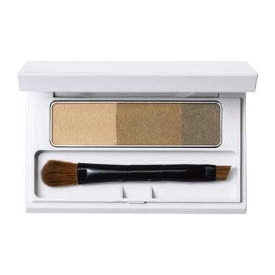 Blend Eyebrow Compact Case with 1 Brush Natural Brown (in Mirror, Included) Powder Eyebrow