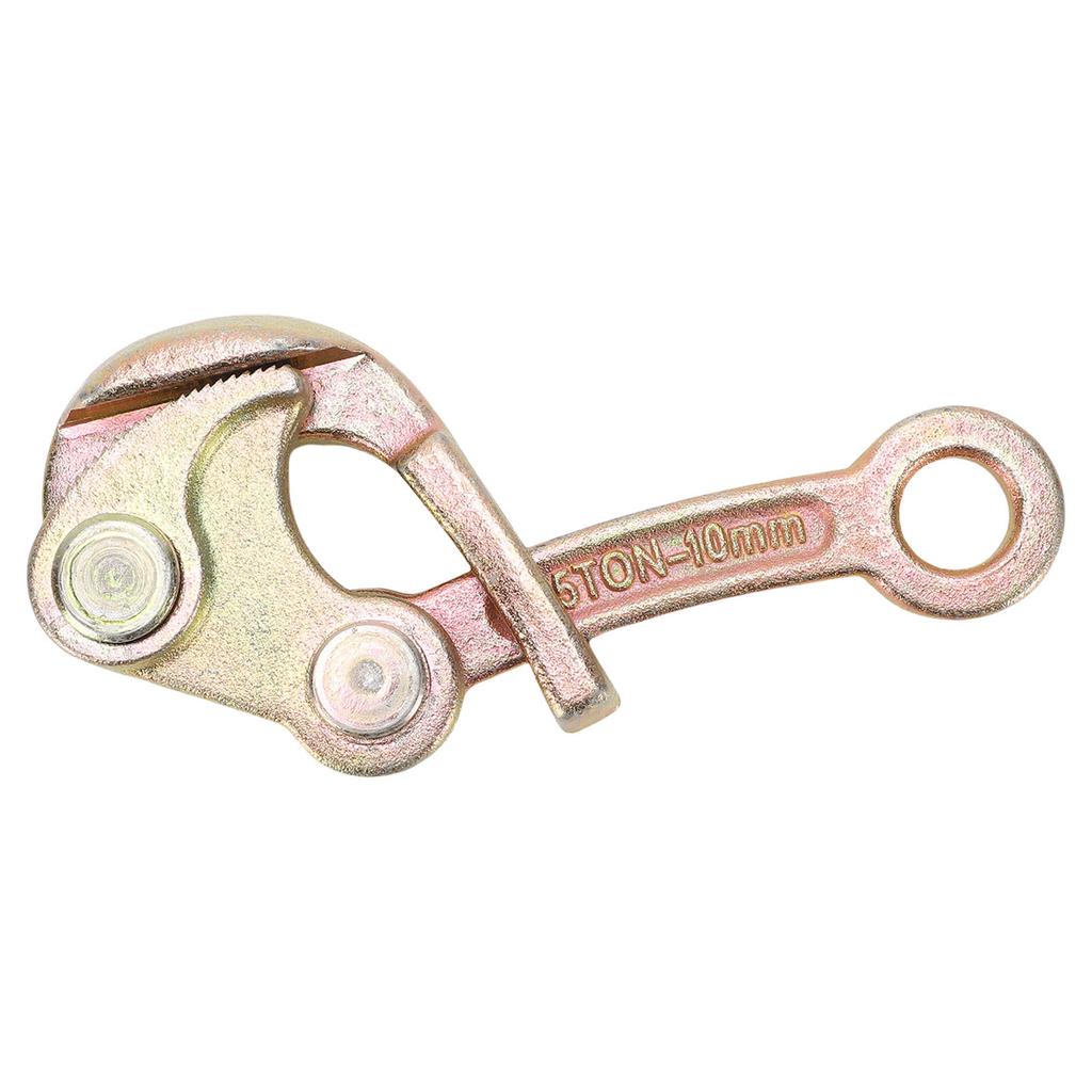 Cable Grip 0.5T Wire Gripper for 1 10mm Rope Puller Tool Carbon Steel Multi Functional