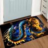 1PC Dragon Pattern Living Room Mats Door Mats Kitchen Rugs Non-Slip Bathroom Rugs Bath Mat Carpet for Home Sink Laundry Decor