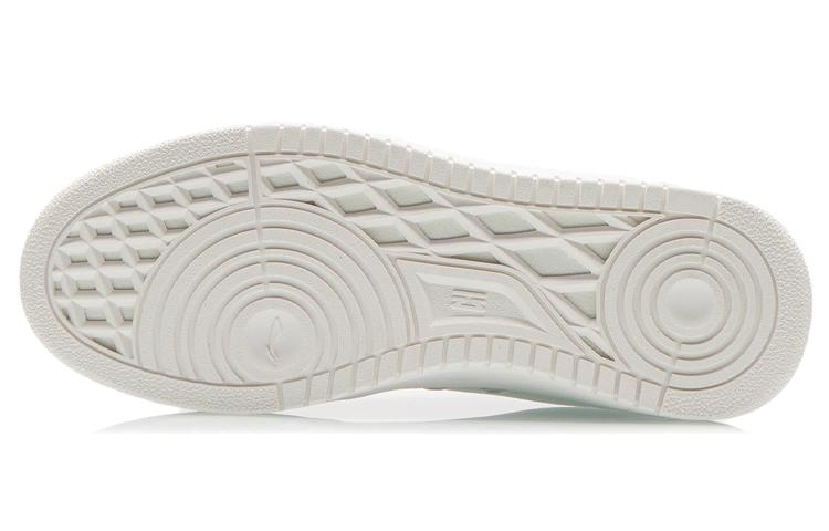 Li Ning Slip Resistant Abrasion Resistant Low top Skateboard Shoes Women's Mist White AGCR342-4
