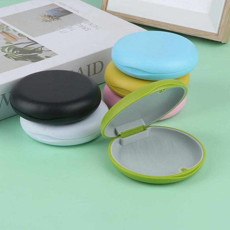 Orthodontic Denture Retainer Storage Box Tooth Chew Aligners Oral Hygiene Case Portable Fake Teeth Cases
