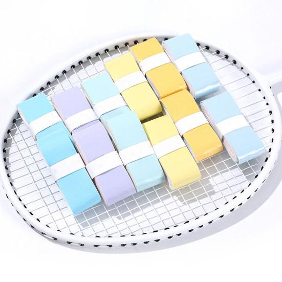 Tennis Racket Grip Tape Precut Dry Feel Tennis Overgrip Tape Anti-slip Racquet Wrap for Tennis Pickleball Badminton Handles