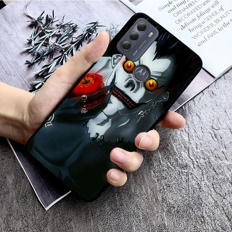 Husa telefon Death Note Ryuk pentru Motorola Moto E32 E20 E40 G22 G52 G20 G30 G100 G60 G50 G10 GPure GStylus G9 One Action Macro