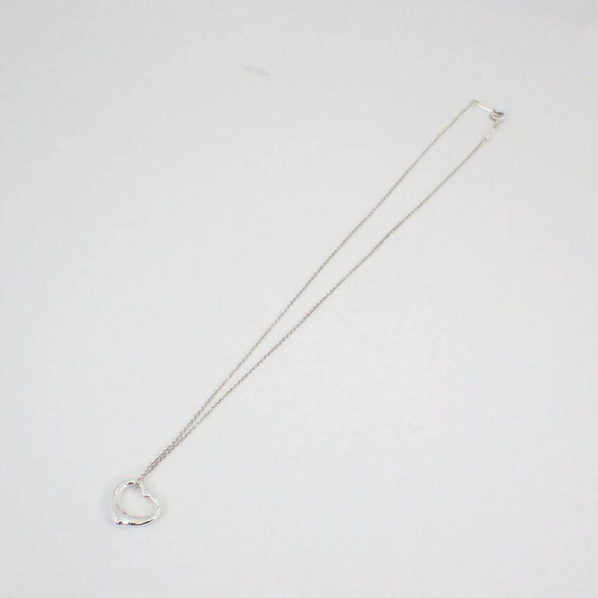 [Gebraucht] TIFFANY 925 Offenes Herz Anhänger/Halskette/g523-12