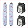 Multifunctional Wooden Carpet Roller Brush Filter Cartridge Compatible with Bisheng Vacuum Cleaners 1866/1868/1926/1785