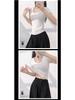 Women's Summer Slim Fit Pink U-Neck T-Shirt - Versatile & Stylish Short Sleeve Top
