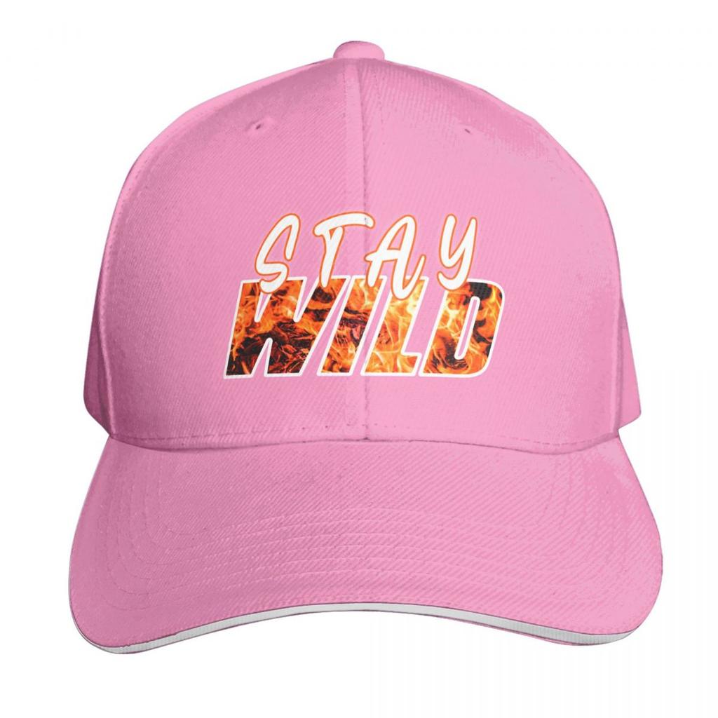 Stay Wild Ben Azelart Baseball Cap Adjustable Buckle Closure Moisture Wicking Quick Dry Curved Brim Classic Fit