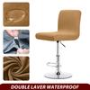 Real Waterproof Fabric Bar Chair Cover Stretch Short Back Chair Cover Washable Cheap Spandex Covers For Home Hotel Banquet Decor