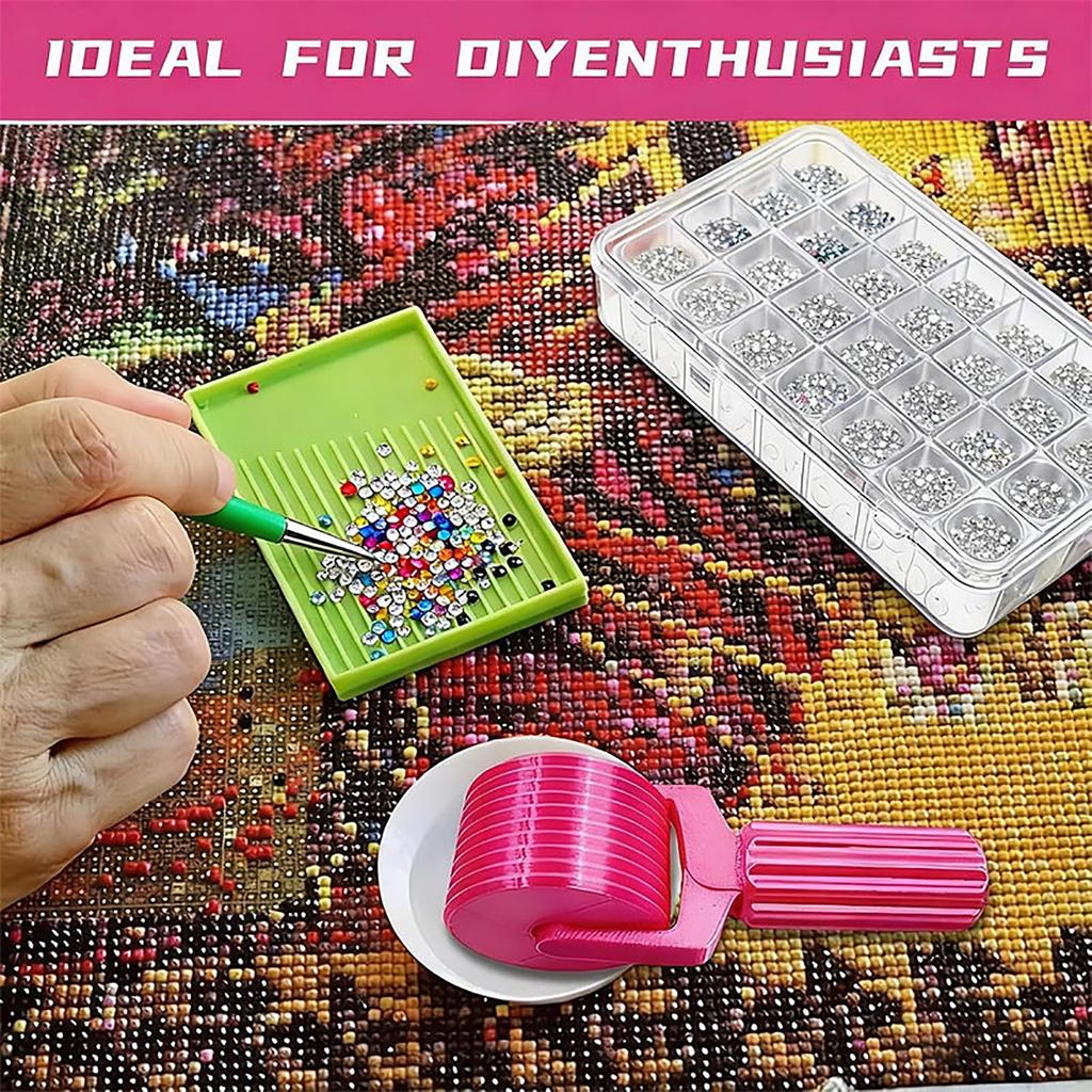Painting Roller Tool – DIY Diamond Art Roller For Pressing And Fixing Beads