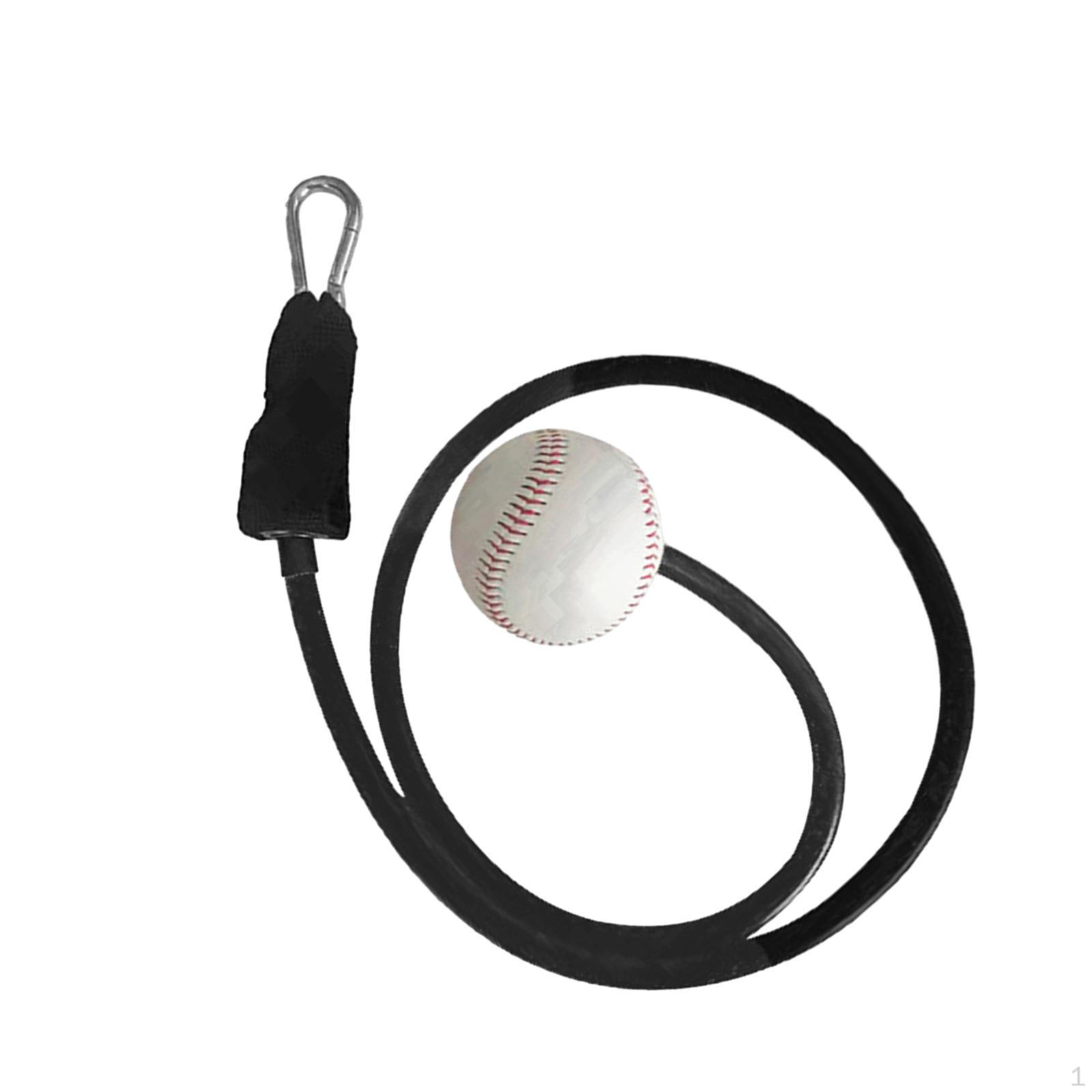 Baseball Pitching Bands Exercise Rubber Band Trainer Portable Elastic for чёрный