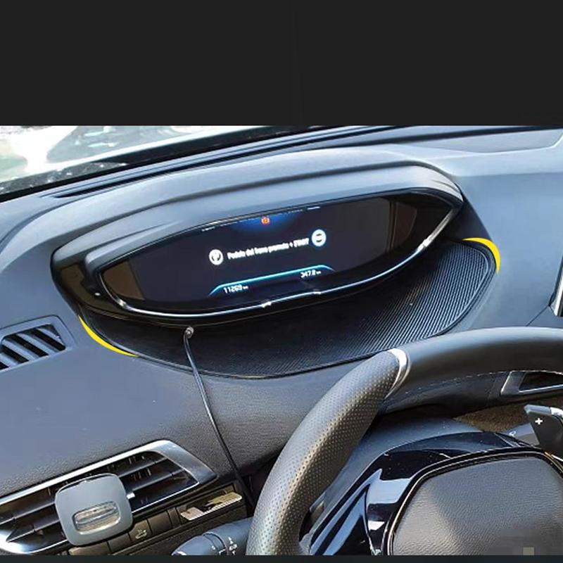 For Peugeot 3008 5008 GT 2016 2017 2018 2019 2020 2021 2022 2023 Car Dashboard Anti-Slip Pad Display Meter Mats Accessories