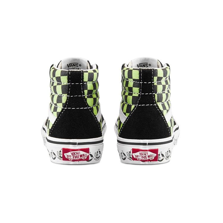 (PS) Vans BMX SK8-HI Zip 'Black Sharp Green' Kids' VN0A4BUWV3W