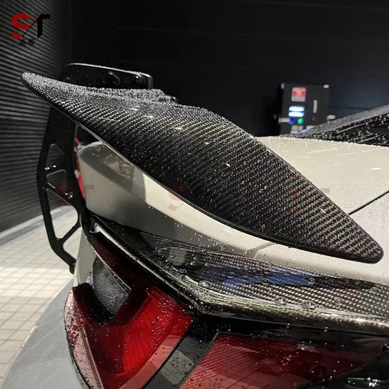 GR Style Carbon Fiber Rear Spoiler Brackets for 2022+ Toyota GR86 & Subaru BRZ