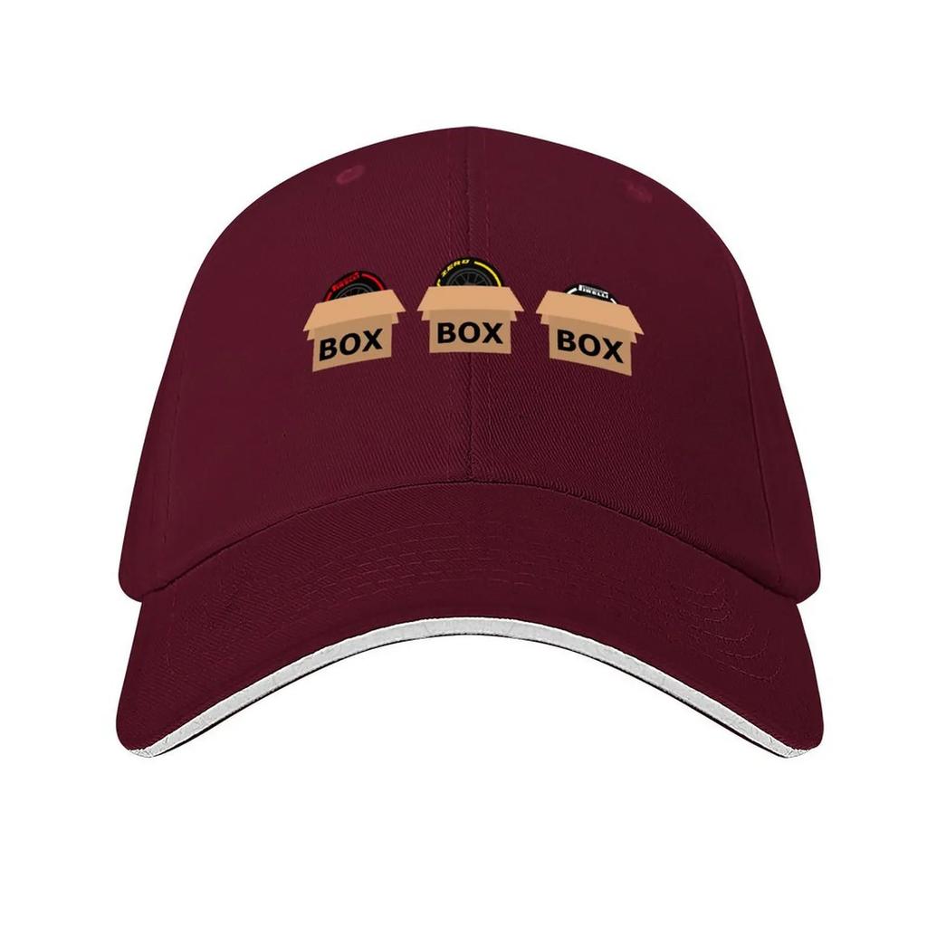 Box Box Box Baseball Cap Hiking Hat Custom Cap Icon Visor Ladies Mens